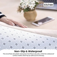 Kitchee Kids Foam Floor Play Mat 200x200cm – Padded Thick Soft Tatami Style Grey thumbnail
