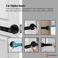 Tooleroo Digital Smart Door Lock Handle - 5in1 Keypad Home Entry Security System thumbnail