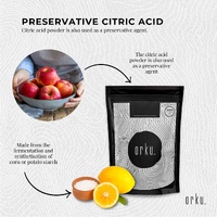 200g Citric Acid Powder - Food Grade Anhydrous GMO Free Preservative c6h807 thumbnail