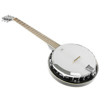Karrera 6 String Resonator Banjo -  Black thumbnail