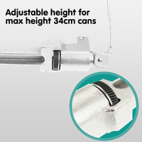 Klika Heavy Duty Can Opener Kitchen Tool Counter Bench Top thumbnail