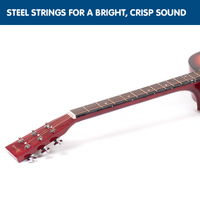 Karrera Electronic Acoustic Guitar 41in  - Sunburst thumbnail