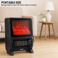 Pronti 2000W 3D Fire PTC Electric Portable Room Heater thumbnail