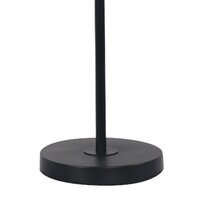 Sarantino Adjustable Metal Table Lamp In Black thumbnail