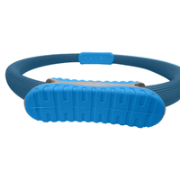 Powertrain Pilates Ring Band Yoga Home Workout Exercise Band Blue thumbnail