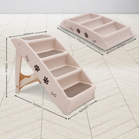 Furtastic 50cm Foldable Step Ladder Stairs thumbnail