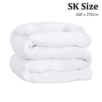 Laura Hill 700GSM Goose Down Feather Comforter Doona - Super King thumbnail