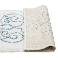 Cotton Medallion Tufted Non Slip Jacquard Bath mat thumbnail