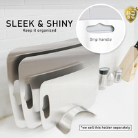 Stainless Steel Chopping Cutting Board Antibacterial Food Grade Medium thumbnail