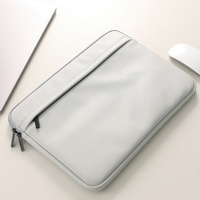 13 inch Laptop Sleeve Padded Travel Carry Case Bag M size ERATO GREY thumbnail