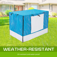 Cage Cover Enclosure for Wire Dog Cage Crate 30in BLUE thumbnail