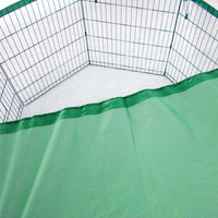Net Cover Green for Pet Playpen Dog Cage 30in thumbnail