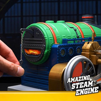 Stemnex Amazing Steam Engine STEM Toy Build Your Own Educational Construction Kit thumbnail