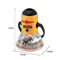 Dinosaur Mini Night Light Camping Projector - Lantern Torch Kids Learning Toy thumbnail