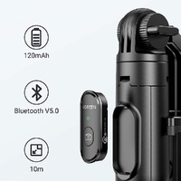 UGREEN 15062 Selfie Stick Tripod with Remote 1.5M thumbnail