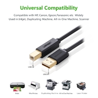 UGREEN 20847 2M USB 2.0 AM To BM Printer Cable thumbnail