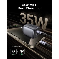 UGREEN 25112A Nexode 35W Dual Ports GaN Wall Power Charger thumbnail