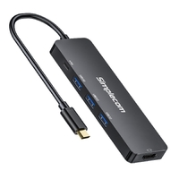 Simplecom CH545 USB-C 5-in-1 Multiport Adapter Docking Station with 3-Port USB 3.0 Hub PD HDMI thumbnail