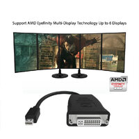 Simplecom DA102 Active MiniDP to DVI Adapter 4K UHD (Thunderbolt and Eyefinity Compatible) thumbnail