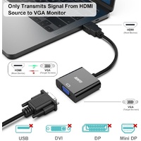 BENFEI HDMI to VGA Gold-Plated HDMI to VGA Adapter thumbnail