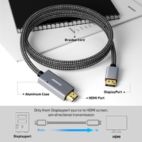 BENFEI 4K DisplayPort to HDMI 1.8m Cable thumbnail