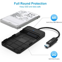 BENFEI 2.5 Inch SATA to USB Tool Free External Hard Drive Enclosure thumbnail