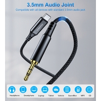 CHOETECH AUX006 Type-C To 3.5mm Audio Cable 1M thumbnail