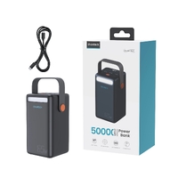 CHOETECH B664 50000mAh PD65W Power Bank with LED Flashlight LCD Display thumbnail