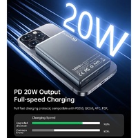 CHOETECH B739-BK 20W Slim USB-C 10000mAh Magnetic Power Bank - Black thumbnail