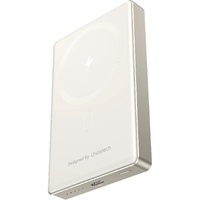 CHOETECH B739-WH 20W Slim USB-C 10000mAh Magnetic Power Bank - White thumbnail