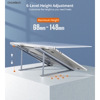CHOETECH H055-GY Aluminum Foldable Laptop Stand thumbnail