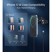 CHOETECH T200F-301 15W MagLeap Magnetic Wireless Car Charger Holder with 1.5M Cable thumbnail