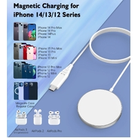 CHOETECH T518-F 15W Removable Wireless Magnetic Charger for iPhone12/13/14 thumbnail