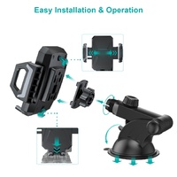 CHOETECH T521-F 15W Fast Wireless Charging Car Dock thumbnail