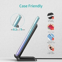 CHOETECH T524S 10W/7.5W Fast Wireless Charging Stand with AC Adapter thumbnail