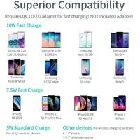 CHOETECH T548-S Wireless Charger with Flexible Holder thumbnail