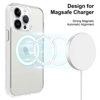 Ultimake Shockproof Transparent Magsafe Cover Case for iPhone 15 Pro (Transparent) thumbnail