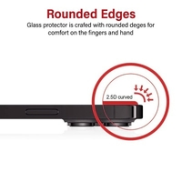 Tempered Glass Screen Protector For iPhone 15 / 15 Pro thumbnail