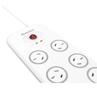 Huntkey 6-Outlet Surge Protector with 2 USB Charging Outlets (SAC607) thumbnail