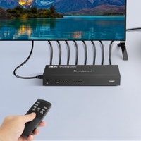 Simplecom CM317 7-Port HDMI 2.0 Switch with Remote 7 IN 1 OUT Splitter HDCP 2.2 4K@60Hz thumbnail