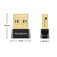 Simplecom NW802 AX900 Dual Band Wi-Fi 6 USB Wireless Nano Adapter thumbnail