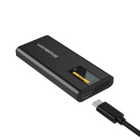Simplecom SE530 NVMe / SATA M.2 SSD to USB-C Enclosure with SMART LED Screen USB 3.2 Gen 2 10Gbps thumbnail