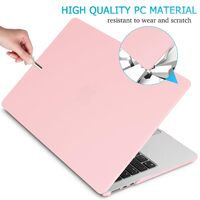 15 inch Air 2023 MacBook Air Matte Case  A2941 M2 Chip Hard Shell Case Keyboard Cover Sold Pink thumbnail