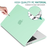 15 inch Air 2023 MacBook Air Matte Case  A2941 M2 Chip Hard Shell Case Keyboard Cover Green thumbnail