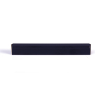 Solid Zinc Furniture Kitchen Bathroom Cabinet Handles Drawer Bar Handle Pull Knob Black 128mm thumbnail
