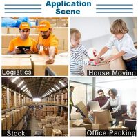 6 Rolls 150m Clear Packing Tape Sealing Tape 150m x 45mm thumbnail