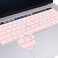 Keyboard Cover Skin For MacBook Pro 13 Pro 16 A2338 A2289 A2251 A2141 M1 M2 2020 to 2023 Pink thumbnail