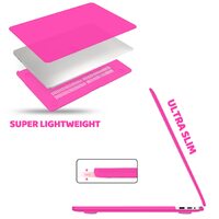 Suitable for  Hot Pink MacBook Pro 13 Inch Case 2016-2023 M1 M2 A2338 A2289 A2251 A2159 Hard Shell Case Keyboard Cover thumbnail