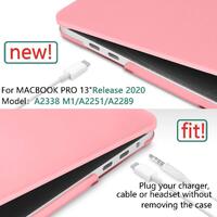 Pink MacBook Pro 13 Inch Case 2016-2023 M1 M2 A2338 A2289 A2251 A2159 Hard Shell Case Keyboard Cover thumbnail