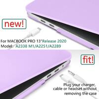 Purple MacBook Pro 13 Inch Case 2016-2023 M1 M2 A2338 A2289 A2251 A2159 Hard Shell Case Keyboard Cover thumbnail